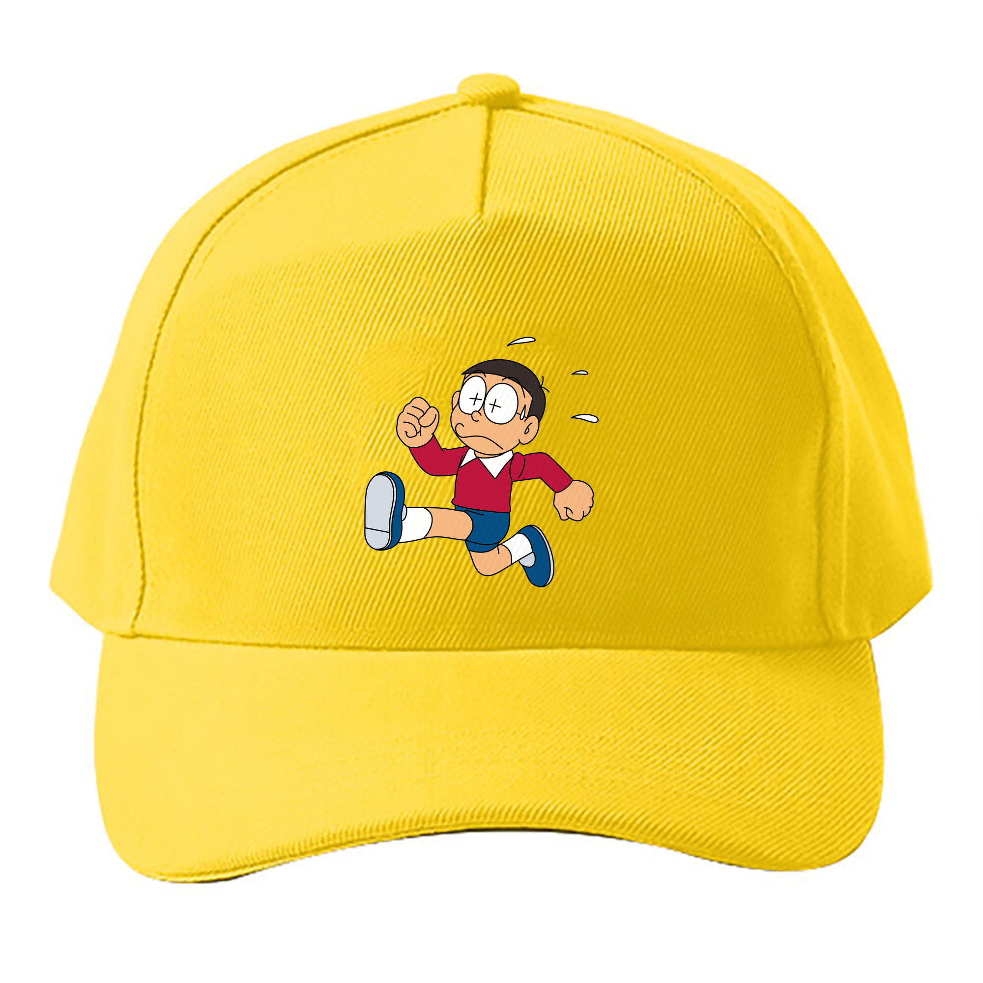 （画像用） ドラえもん 野比 のび太 Doraemon Nobita Nobi ベースボールキャップ 綿100％ 男女兼用 帽子 スポーツ